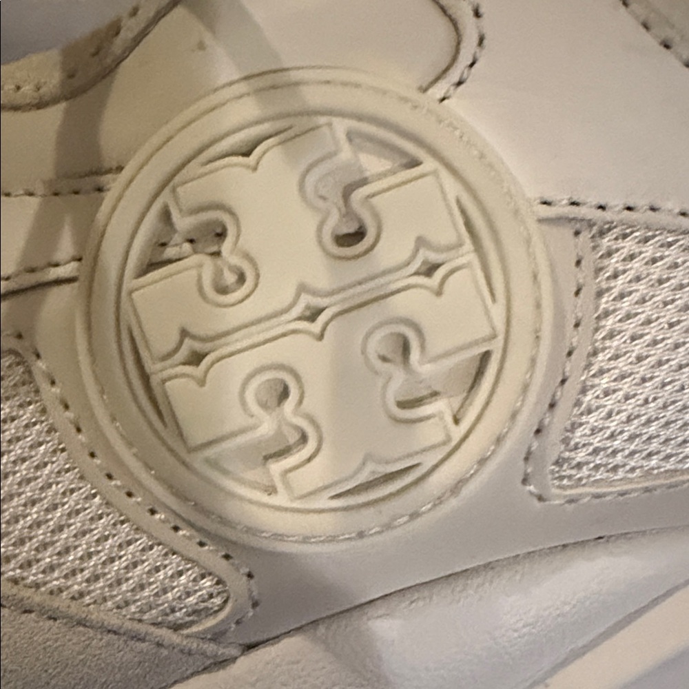 Tory Burch White Sneakers - Picture 2 of 8